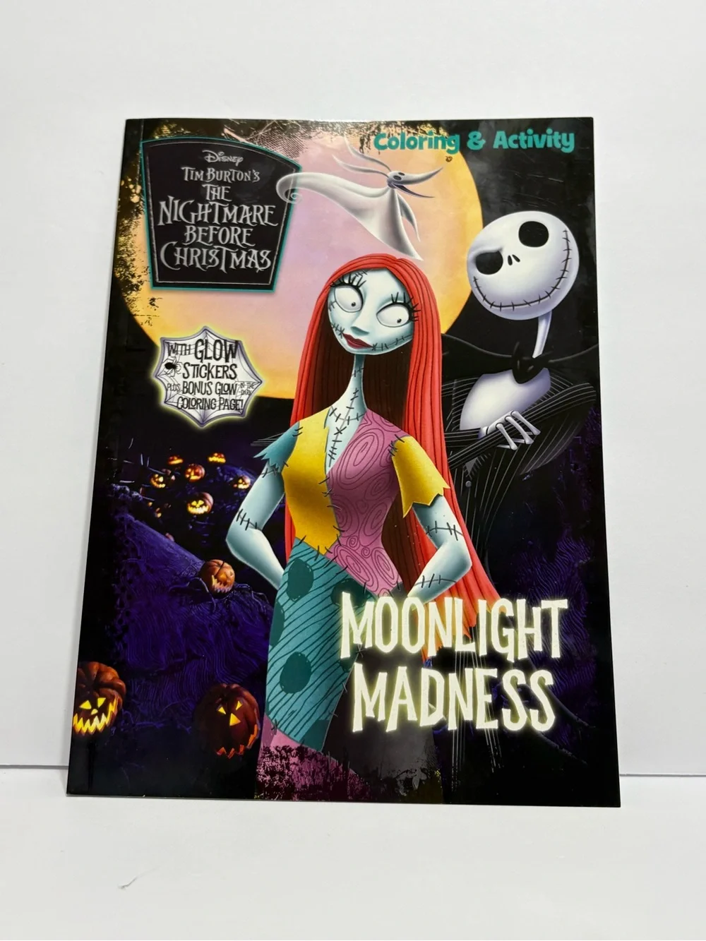 The Nightmare Before Christmas Blue Trick-or-Treat Pail with Activity Book